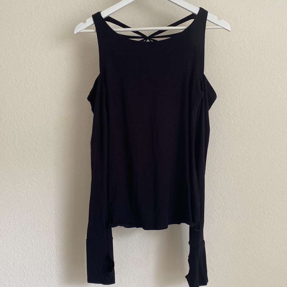Etsy Kinetic Couture Organic Butterfly Top Black - Picture 2 of 10